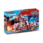 Playmobil City Action - Camion dei pompieri US Tower Ladder (70935)