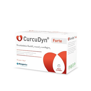Metagenics – Curcudyn Forte 90 capsule di Curcuma Boswellia Zenzero – Integratore Alimentare Curcumina