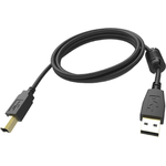 Vision TC 5MUSB/BL cavo USB 5 m USB 2.0 USB A USB B Nero (VISION Professional installation-grade USB 2.0 cable - LIFETIM