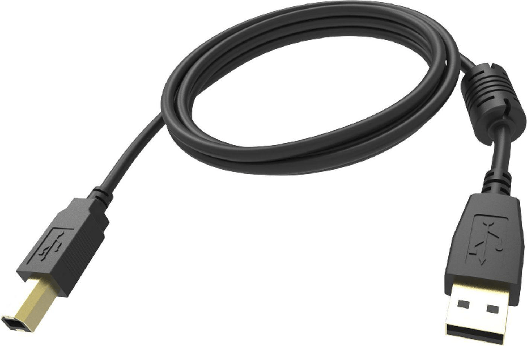 Vision-TC-5MUSB-BL-cavo-USB-5-m-USB-2.0-USB-A-USB-B-Nero--VISION-Professional-installation-grade-USB-2.0-cable---LIFETIM