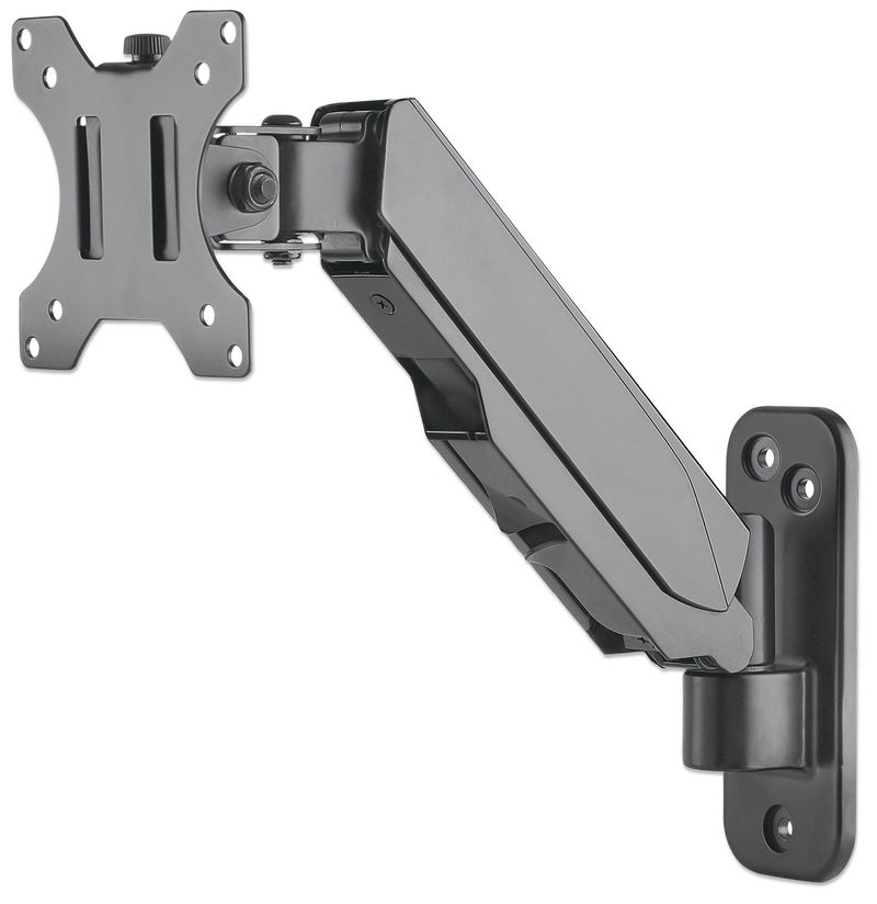 Manhattan-461603-supporto-da-tavolo-per-Tv-a-schermo-piatto-813-cm-32-Grigio-Parete--TV---Monitor-Mount-Wall-Spring-Arm-