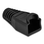 Delock Strain relief for RJ45 plug - Netzwerkkabel-Knickschutz - Schwarz (Packung mit 20) (86722)