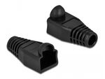 Delock-Strain-relief-for-RJ45-plug---Netzwerkkabel-Knickschutz---Schwarz--Packung-mit-20---86722-