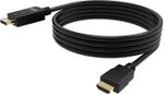 Vision-TC-2MDPHDMI-BL-cavo-e-adattatore-video-2-m-DisplayPort-HDMI-tipo-A-Standard-Nero--VISION-Professional-installatio