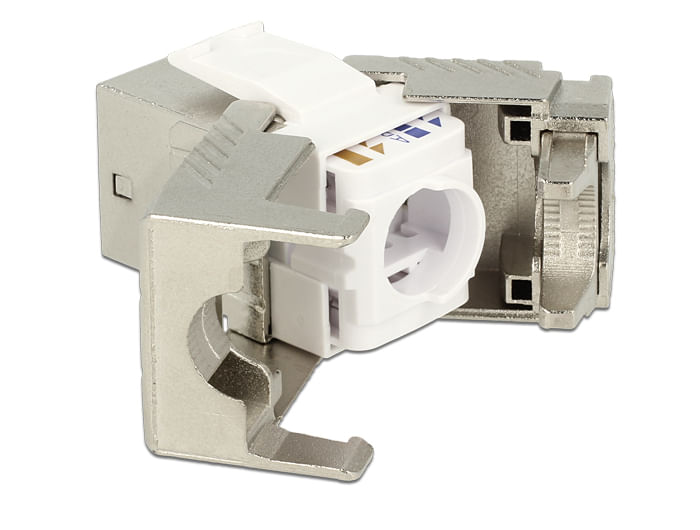 Delock-Modulo-Keystone-Jack-RJ45-Cat.6A-senza-attrezzi