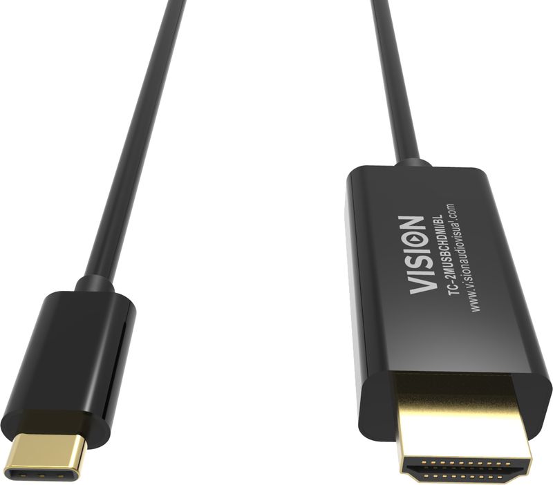 Vision-TC-2MUSBCHDMI-BL-2-m-USB-tipo-C-HDMI-tipo-A-Standard-Nero--VISION-Professional-installation-grade-USB-C-to-HDMI-c