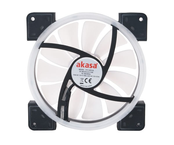 Akasa-Vegas-TL-Case-per-computer-Ventilatore-14-cm-Nero-Traslucido--Akasa-Vegas-TL-RGB-Fan---140mm-