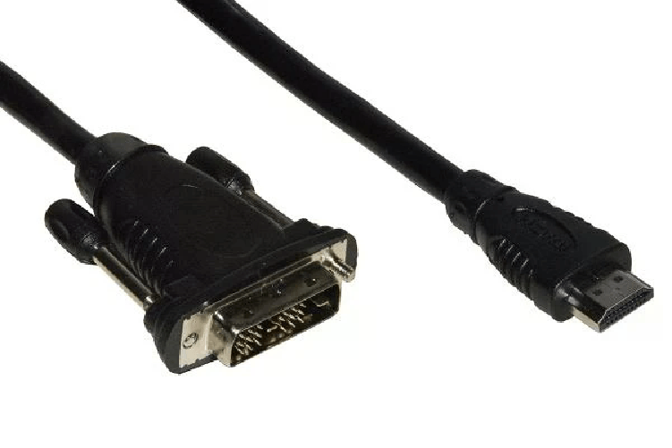 Cavo-Hdmi<Sup>®<-Sup>-Maschio---Dvi-D-18-1-Poli-Maschio-4Kx2K-Mt-2