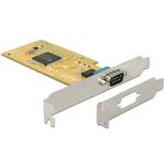 DeLock PCI Card > 1 x Serial RS-232 - Serieller Adapter - PCI Low-Profile - RS-232 (89592)