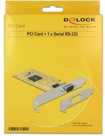 DeLock-PCI-Card->-1-x-Serial-RS-232---Serieller-Adapter---PCI-Low-Profile---RS-232--89592-