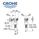 Galleggiante-grohe-scarico-water-43537000