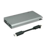 ROLINE-12.02.1022-Notebook-Dockingstation---Portreplikator-Verkabelt-USB-3.2-Gen-1--3.1-Gen-1--Type-C-Grau--12.02.1022-