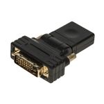 Link Adattatore Bidirezionale Dvi 24+1 Maschio - Hdmi<Sup>®</Sup> Femmina Inclinabile E Routabile