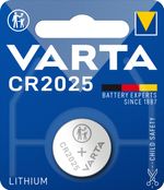 Varta-LITHIUM-Coin-CR2025--Batteria-a-bottone-3V--Blister-da-1