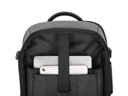 Manhattan-440370-borsa-per-laptop-439-cm-17.3-Zaino-Grigio--ROMA-TRAVEL-BACKPACK-17.3IN----ALSO-TABLET-SLEEVE-