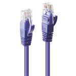 Lindy 48123 cavo di rete Viola 2 m Cat6 U/UTP (UTP)