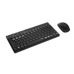 Rapoo 8000M tastiera Mouse incluso Universale Bluetooth QWERTZ Tedesco Nero