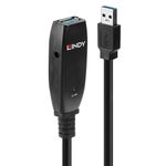 Lindy 43353 cavo USB 3 m USB 3.2 Gen 1 3.1 Gen 1 USB A Nero (3M USB 3.0 ACTIVE EXTENSION - CABLE)