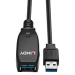 Lindy-43353-cavo-USB-3-m-USB-3.2-Gen-1-3.1-Gen-1-USB-A-Nero--3M-USB-3.0-ACTIVE-EXTENSION---CABLE-