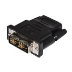 Link Accessori LKADAT28 adattatore per inversione del genere dei cavi DVI 18+1 Maschio HDMI "A" femmina Nero