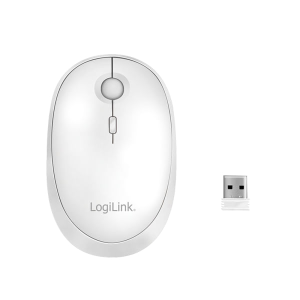 Mouse-ottico-LogiLink-24-GHz-bianco-Bluetooth-senza-fili