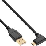 InLine Cavo Micro-USB 2.0 - USB-A ST-Micro-B ST filettato - contatti dorati - 2m