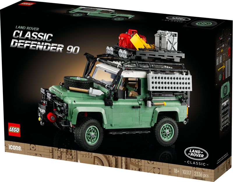 Land-Rover-Classic-Defender-90---Lego-Icons-10317