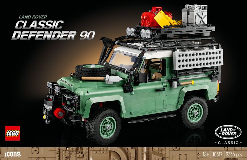 Land-Rover-Classic-Defender-90---Lego-Icons-10317