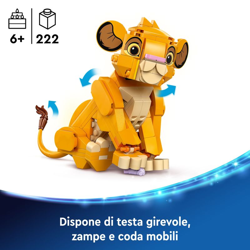 LEGO-Disney---Il-cucciolo-di-leone-classico-di-Simba-il-re--43243-