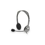 Logitech H111 Stereo Headset Auricolare Cablato A Padiglione Ufficio Grigio