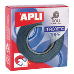 Apli Nastro adesivo magnetico Apli 19mm x 1m - Facile da tagliare e incollare