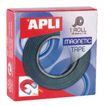 Nastro-adesivo-magnetico-Apli-19mm-x-1m---Facile-da-tagliare-e-incollare---Ideale-per-artigianato-e-organizzazione---Nero