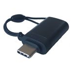 Kindermann Klick  Show USB-C Cap Nero 1 pz (KLICK & SHOW USB-C Cap - KLICK & SHOW USB-C Cap - Black 1 pcs Kindermann KLI