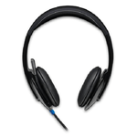 Logitech H540 USB Computer Headset Auricolare Cablato A Padiglione Ufficio Nero