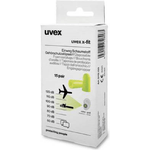 Uvex 2112133 tappo per orecchie Tappo auricolare riutilizzabile Verde 15 pz