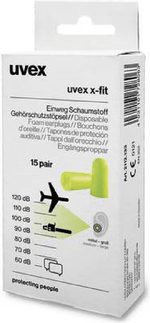 Tappi-per-le-orecchie-uvex-37-dB-in-schiuma-verde