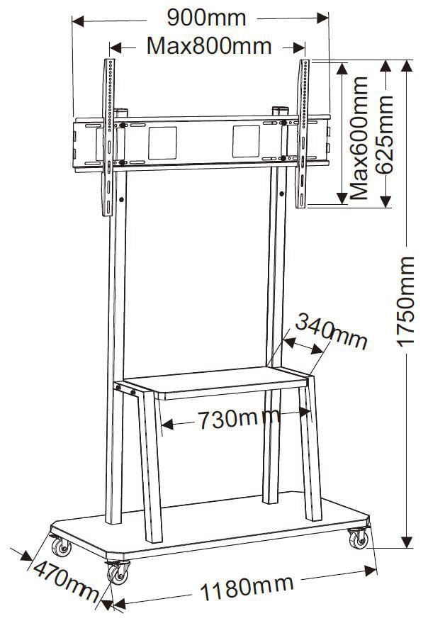 Mobile-floor-stand-up-to-VESA