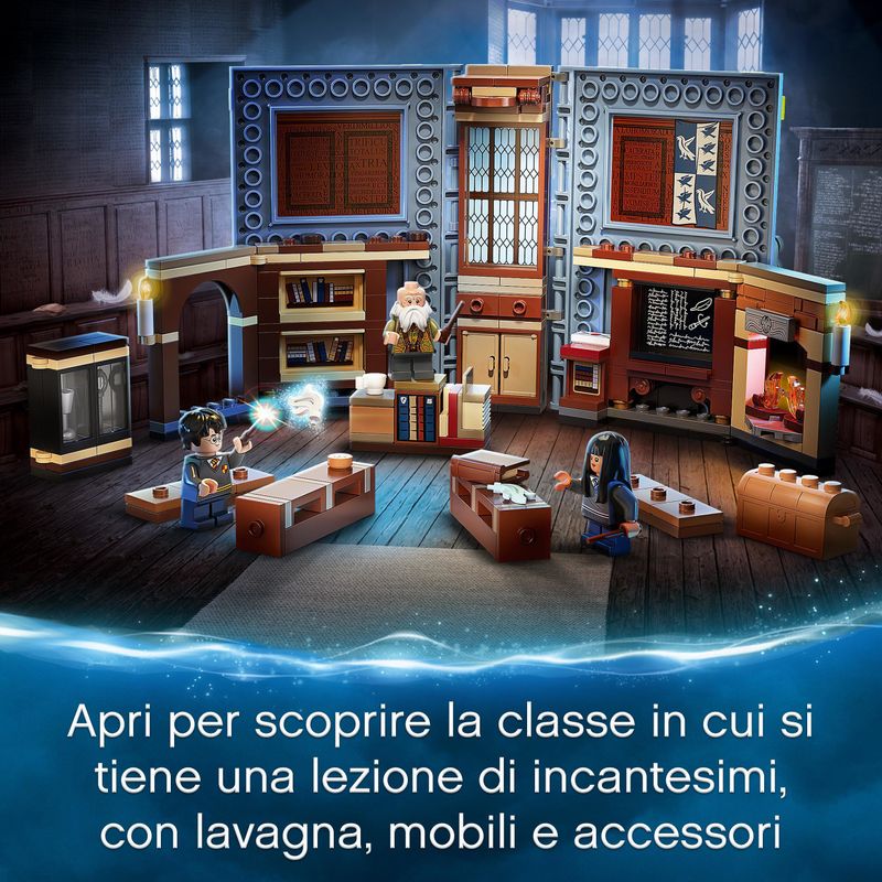 Lezione-di-incantesimi-a-Hogwarts---Lego-Harry-Potter-76385