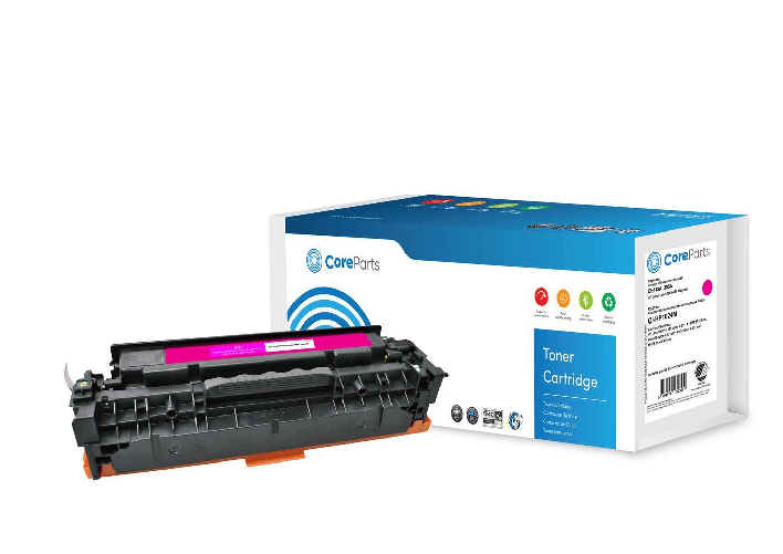 CoreParts-QI-HP1024M-cartuccia-toner-1-pz-Compatibile-Magenta--Toner-Magenta-CE413A---Pages-2.600-Nordic-Swan---HP-Color