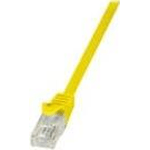 2direct LogiLink EconLine - Cavo patch - Da RJ-45 (M) a RJ-45 (M) - 15 m - UTP - CAT 6 - Giallo (CP2047U)