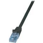 2direct LogiLink Home EconLine - Cavo patch - Da RJ-45 (M) a RJ-45 (M) - 25 cm - UTP - CAT 6a - Nero (CP3013U)