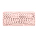 Logitech K380 for Mac Multi-Device Bluetooth Keyboard tastiera QWERTY Inglese Rosa (K380 FOR MAC BT KEYBOARD - ROSE) - V