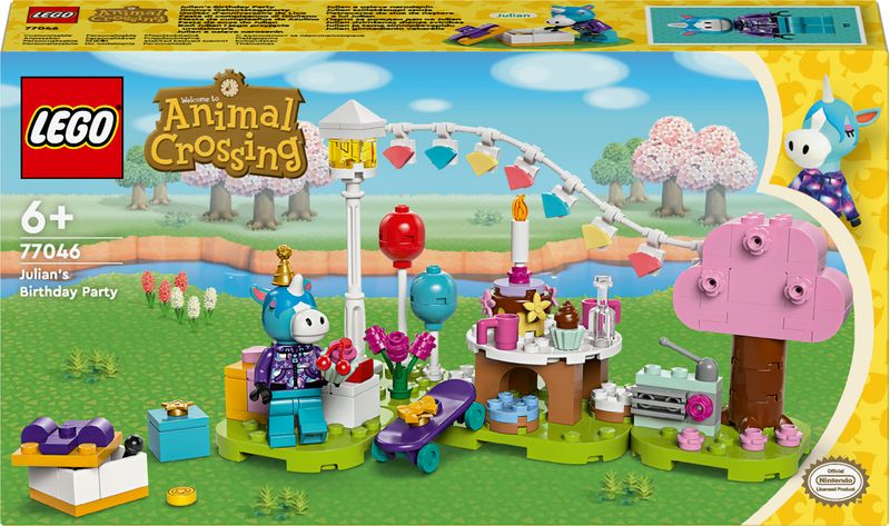 LEGO-Animal-Crossing-77046-Festa-di-Compleanno-di-Giuliano-Giochi-Creativi-per-Bambini-6--Minifigure-di-Unicorno-Giocattolo