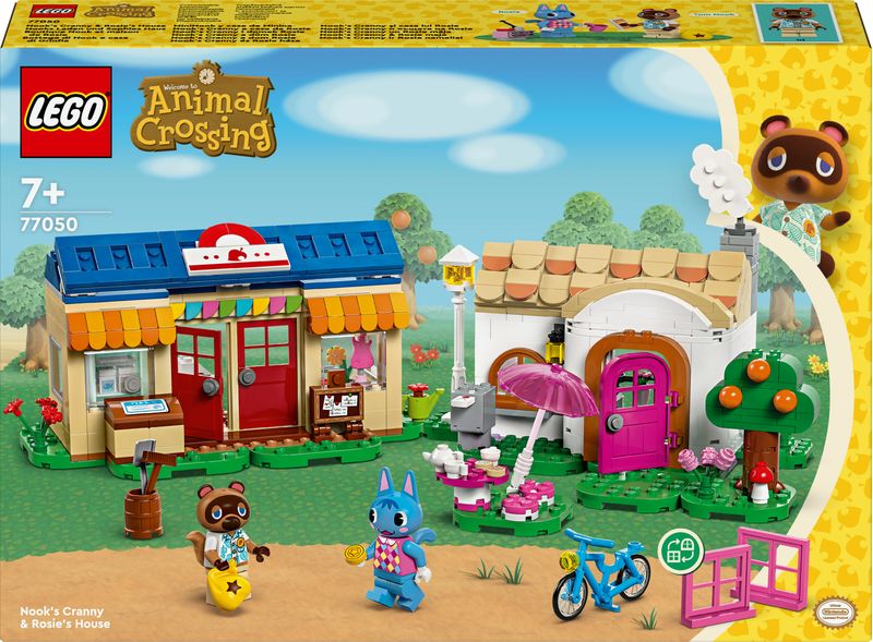 LEGO-Animal-Crossing-77050-Bottega-di-Nook-e-casa-di-Grinfia-Giochi-Creativi-per-Bambini-7--con-Negozio-e-Casa-Giocattolo