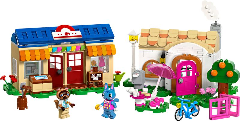 LEGO-Animal-Crossing-77050-Bottega-di-Nook-e-casa-di-Grinfia-Giochi-Creativi-per-Bambini-7--con-Negozio-e-Casa-Giocattolo