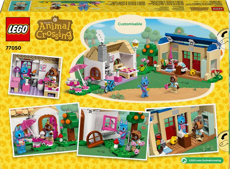 LEGO-Animal-Crossing-77050-Bottega-di-Nook-e-casa-di-Grinfia-Giochi-Creativi-per-Bambini-7--con-Negozio-e-Casa-Giocattolo