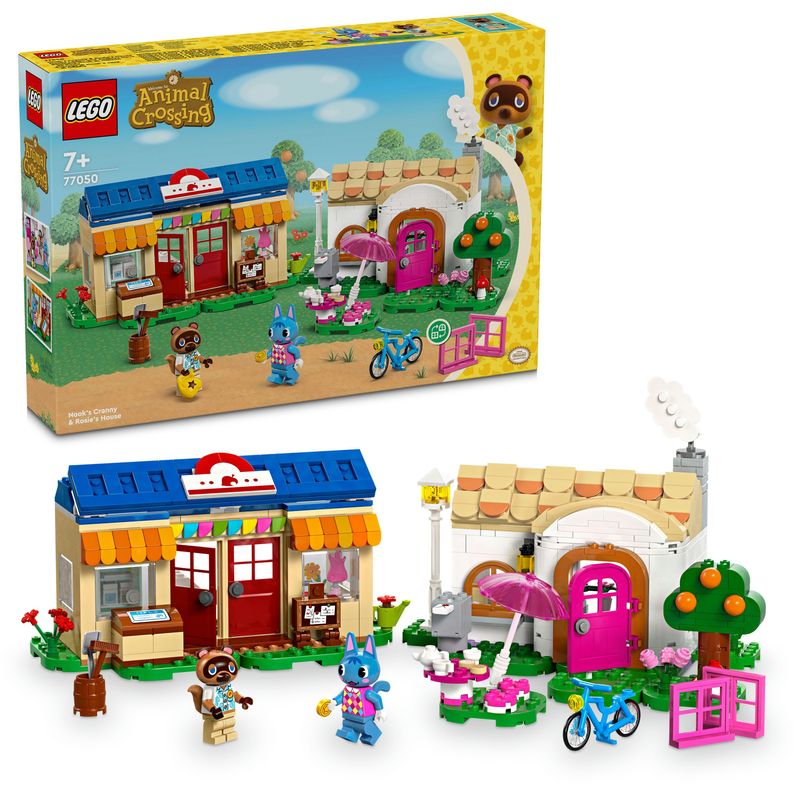 LEGO-Animal-Crossing-77050-Bottega-di-Nook-e-casa-di-Grinfia-Giochi-Creativi-per-Bambini-7--con-Negozio-e-Casa-Giocattolo