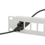 LogiLink-Professional---Modularer-Einschub--Kopplung----RJ-45---Schwarz