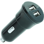 Mobilis Car Charger 2 USB Universale Nero Accendisigari Auto (CAR CHARGER 2 USB 12-24V-OUT 5.0V 1)