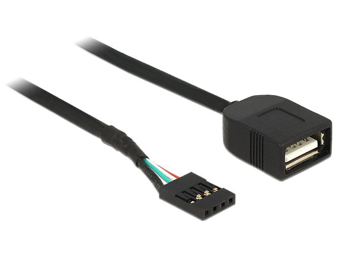 Cavo-Adattatore-Usb-2.0-Femmina---Pin-4-Poli-Cm-40